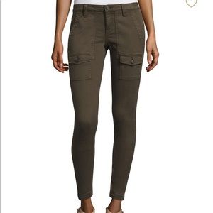 Joie So Real Skinny Cargo Pant Green/Fatigue 25